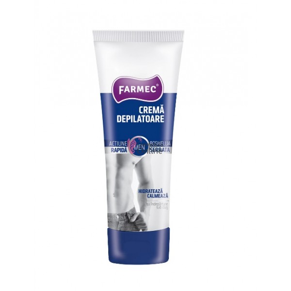 Crema depilatoare rapida pentru barbati, Farmec Men, 150 ml
